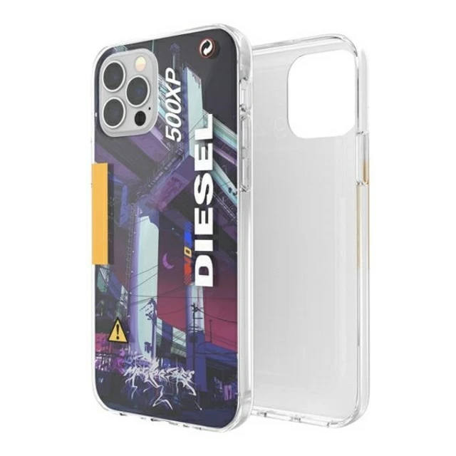 Чохол Diesel Clear Case Mad Dog Jones AOP для iPhone 12 | 12 Pro Colorful (44324)