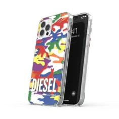 Чохол Diesel Clear Case Pride Camo AOP для iPhone 12 Pro Max Colorful (44333)