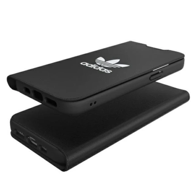 Чохол Adidas OR Booklet Basic для iPhone 13 White Black (8718846095457)