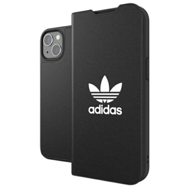 Чохол Adidas OR Booklet Basic для iPhone 13 White Black (8718846095457)