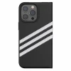 Чохол Adidas OR Booklet PU для iPhone 13 | 13 Pro White Black (8718846095693)