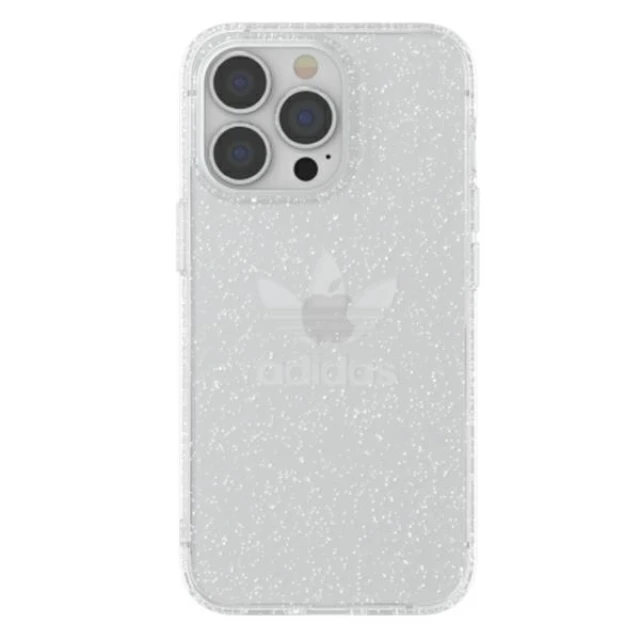 Чохол Adidas OR Protective Clear Case Glitter для iPhone 13 | 13 Pro Transparent (47120)