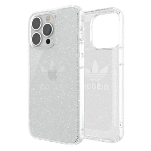 Чохол Adidas OR Protective Clear Case Glitter для iPhone 13 | 13 Pro Transparent (47120)