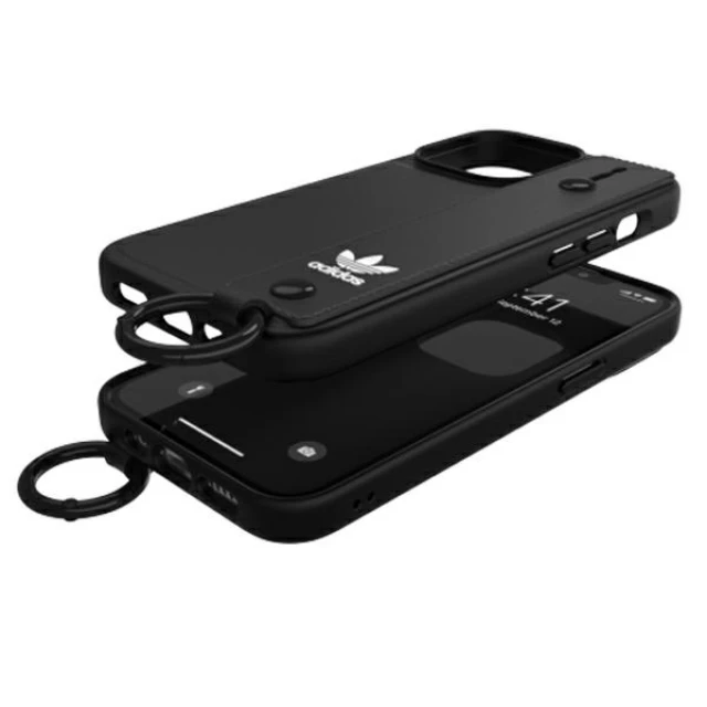 Чохол Adidas OR Hand Strap Case для iPhone 13 | 13 Pro Black (47109)