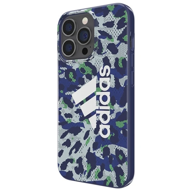 Чохол Adidas OR Snap Case Leopard для iPhone 13 | 13 Pro Blue (47260)