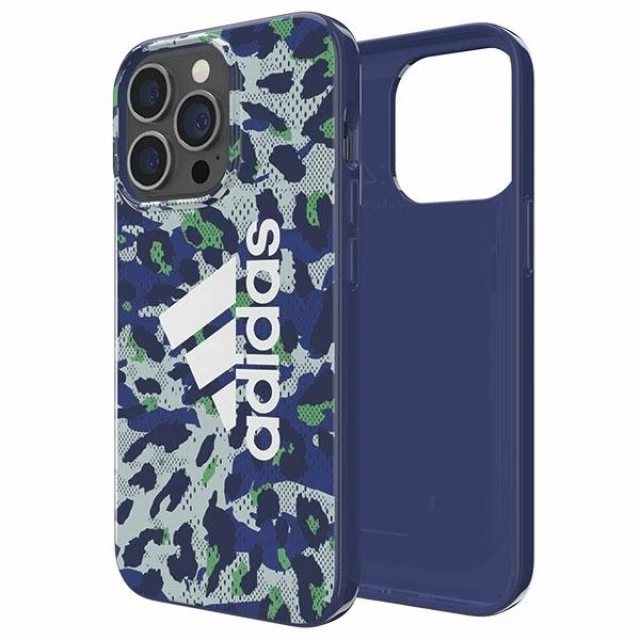 Чохол Adidas OR Snap Case Leopard для iPhone 13 | 13 Pro Blue (47260)