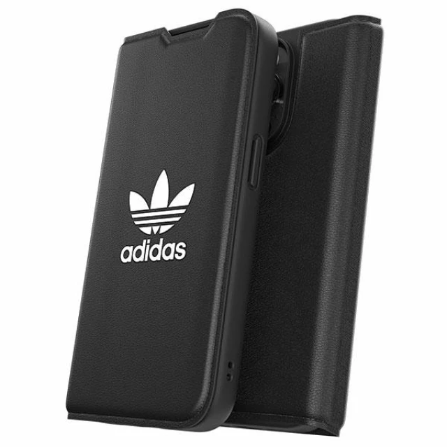 Чехол-книжка Adidas OR Booklet Case Basic для iPhone 14 Pro Black White (50182)