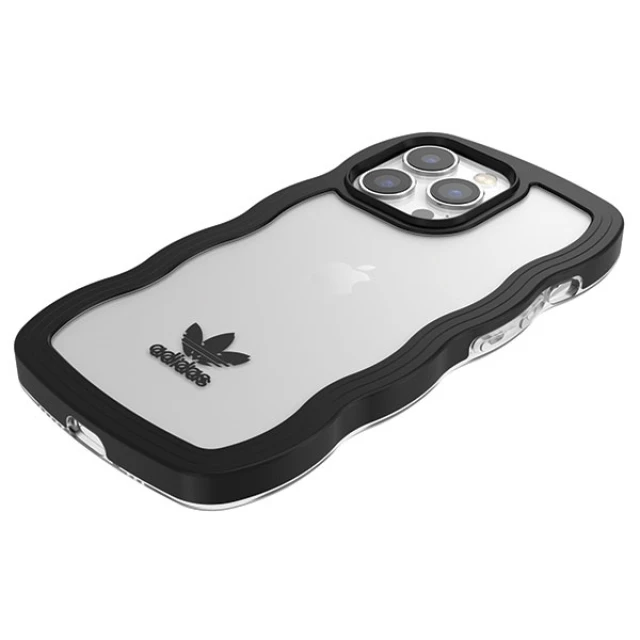 Чохол Adidas OR Wavy Case для iPhone 13 | 13 Pro Black Transparent (51900)