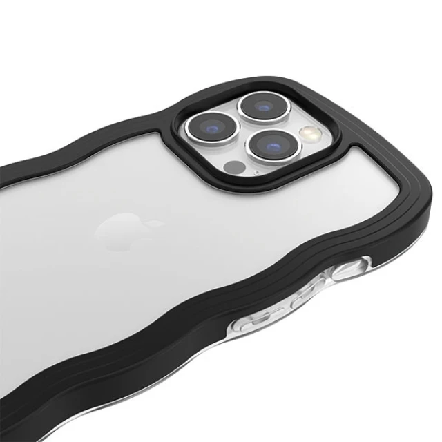 Чохол Adidas OR Wavy Case для iPhone 13 | 13 Pro Black Transparent (51900)