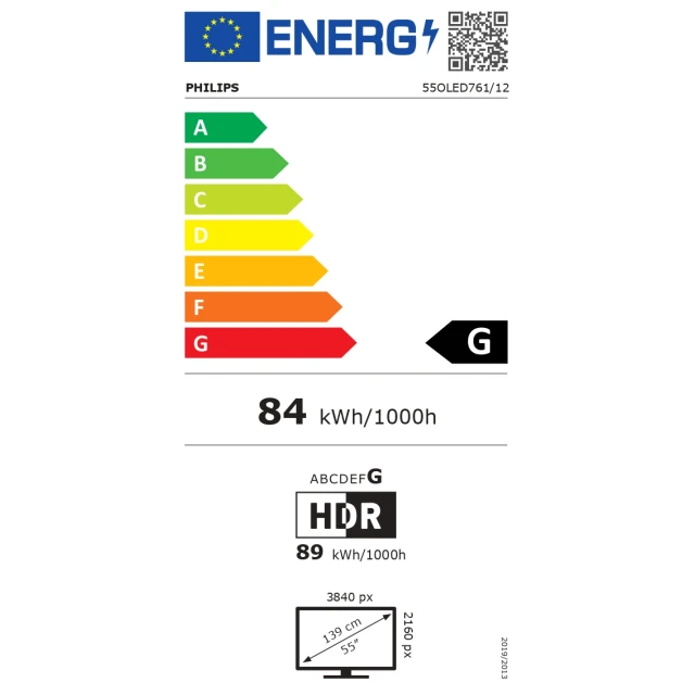 Телевізор Philips 55OLED761/12 OLED 55