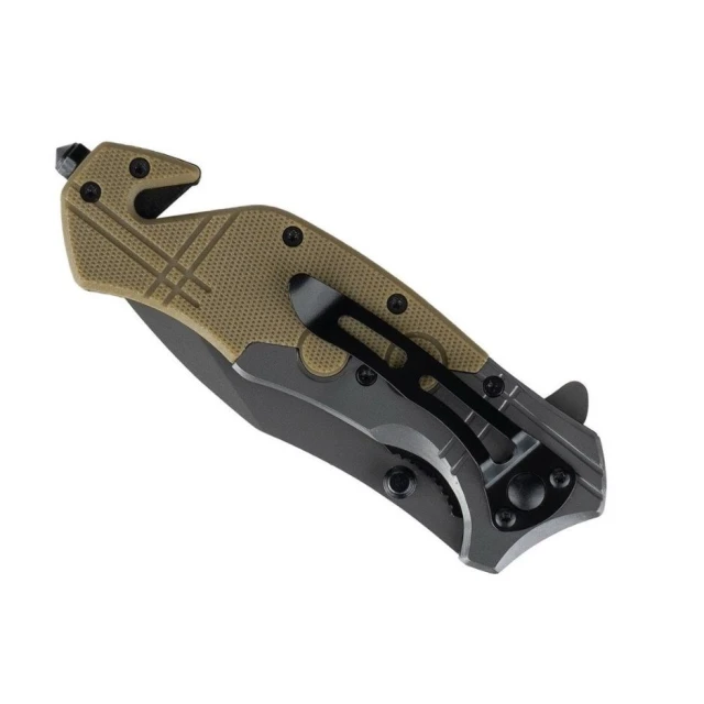 Ніж 101 INC Commander Rescue Black (8719298277934)