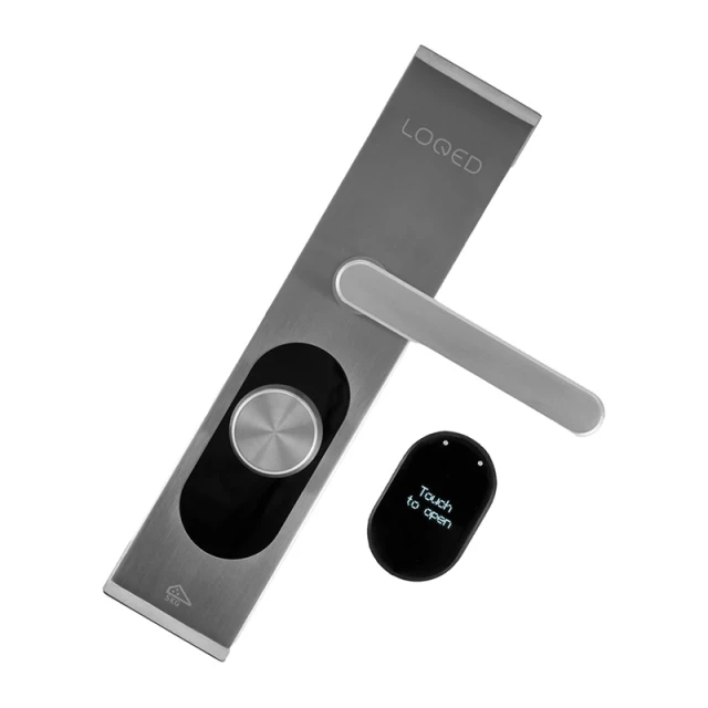 Розумний замок для дверей Loqed Touch Smart Lock Wi-Fi BT Silver