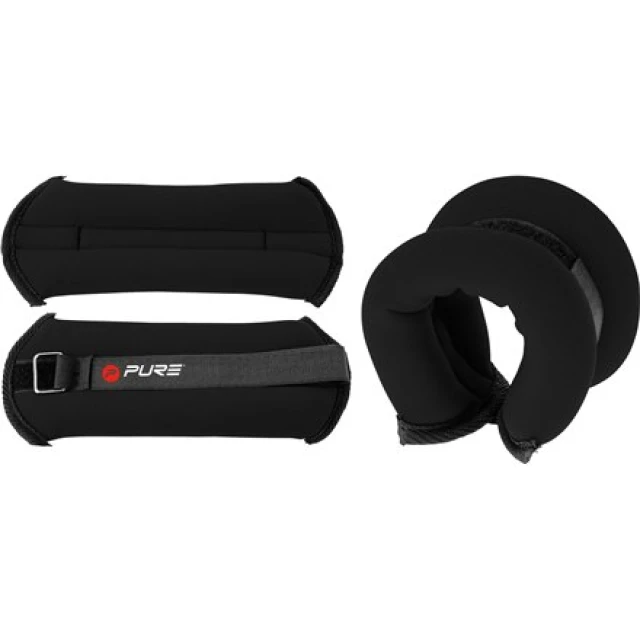 Обважнювачі на щиколотки та зап'ястя Pure2Improve 2x0,5 кг Black (8719407035349)