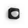 Сенсор руху Philips Hue Outdoor Sensor Black (8719514342262)