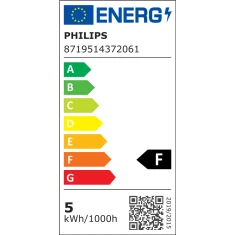 Розумна лампа Philips Smart WFB 40 W C35 927-65 CL E14 4,9 Вт тепле-холодне світло Bluetooth Wi-Fi (8719514372061)