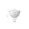 Лампа Philips Hue 12V MR16 GU5.3 5,1 Вт 2000-6500K (8719514491342)