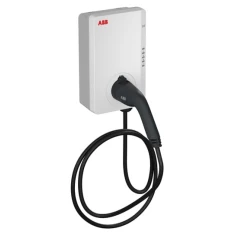 Зарядна станція для електромобілів ABB Terra AC W22-G5-R-C-0 Тип 2 22 кВт кабель 5 м 3 фази 32 А Bluetooth Wi-Fi Ethernet RFID модем (8719874450959)