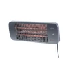 Інфрачервоний обігрівач Sunred Lugo Quartz Wall LUG-2000W настінний 2000 Вт IP24 Grey (8719956290688)