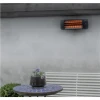 Інфрачервоний обігрівач Sunred Lugo Quartz Wall LUG-2000W настінний 2000 Вт IP24 Grey (8719956290688)