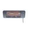 Інфрачервоний обігрівач Sunred Lugo Quartz Wall LUG-2000W настінний 2000 Вт IP24 Grey (8719956290688)