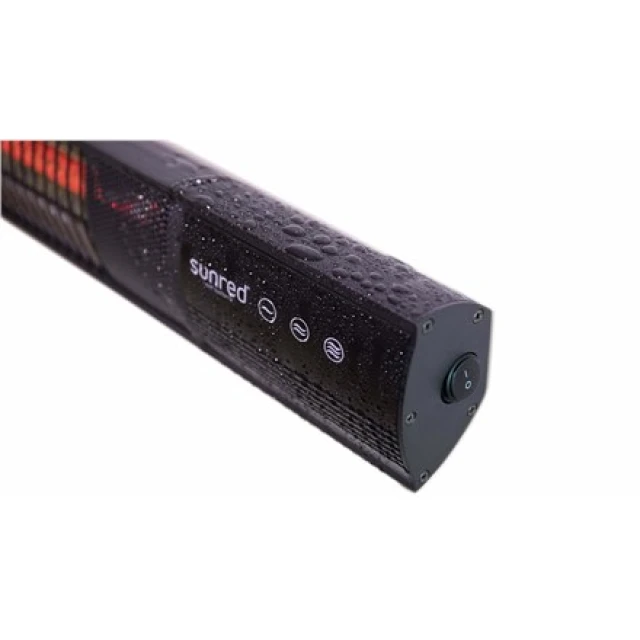 Інфрачервоний обігрівач Sunred RD-DARK-25 настінний 2500 Вт Black (8719956290930)