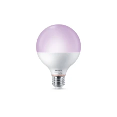 Розумна лампа Philips Smart WFB 75 W G95 822-65 RGB E27 11 Вт Bluetooth Wi-Fi (8720169170919)