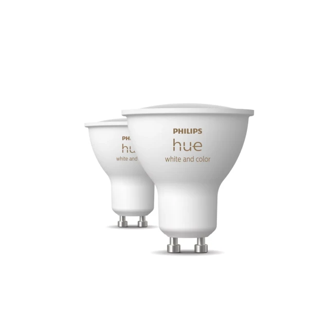 Лампа Philips Hue White and Colour Ambiance GU10 4.2 Вт 2 шт (8720169229815)