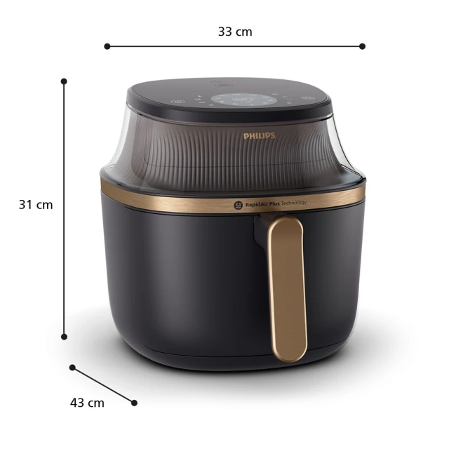 Аерогриль Philips NA332/00 (8720389034503)