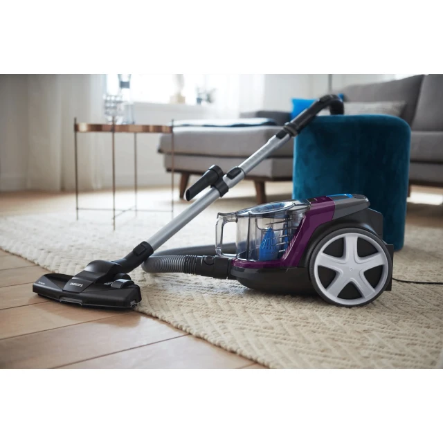 Пилосос Philips PowerPro Compact FC9333/09 650 Вт Purple (8720389036613)