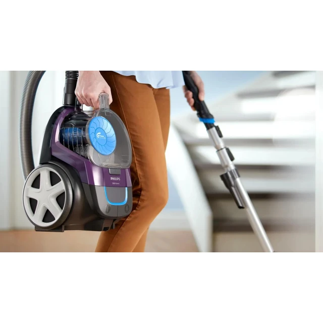 Пилосос Philips PowerPro Compact FC9333/09 650 Вт Purple (8720389036613)