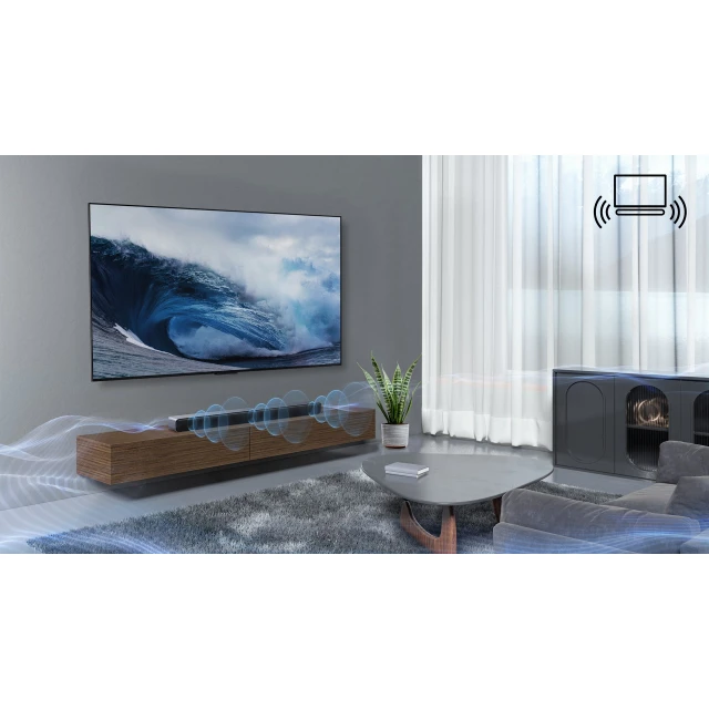 Саундбар TCL S45HE 2.0 100 Вт Bluetooth 5.2 Dolby Atmos Titanium (8720568106021)