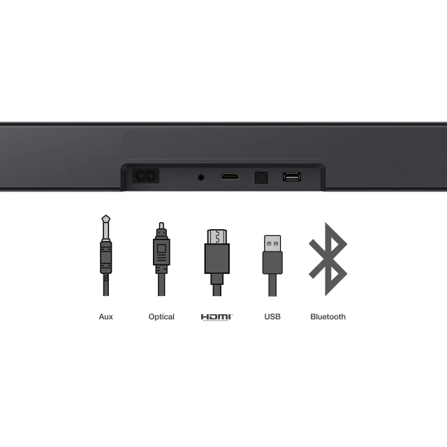 Саундбар TCL S45HE 2.0 100 Вт Bluetooth 5.2 Dolby Atmos Titanium (8720568106021)