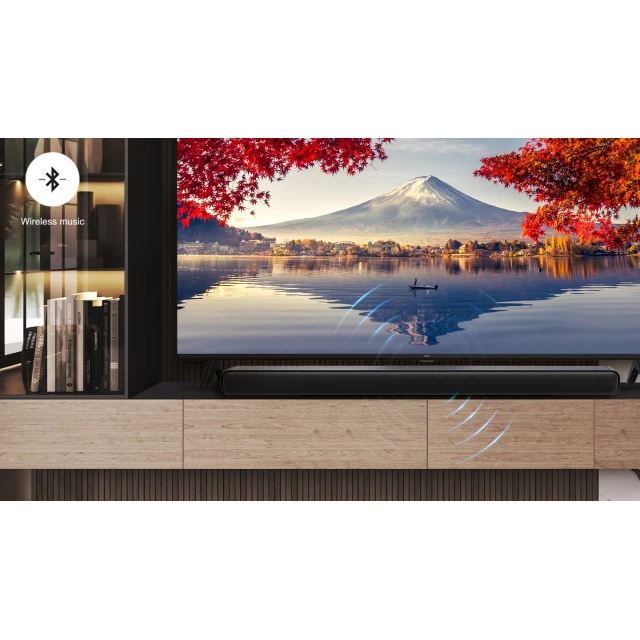 Саундбар TCL S45HE 2.0 100 Вт Bluetooth 5.2 Dolby Atmos Titanium (8720568106021)