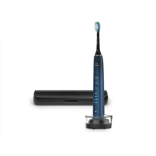 Електрична зубна щітка Philips Sonicare DiamondClean 9000 HX9911/88 Dark Blue (8720689001007)