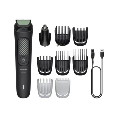 Тример для волосся Philips Series 3000 MG3946/15 12 рівнів Black (8720689027762)
