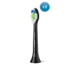 Насадки для зубної щітки Philips Sonicare Optimal White HX6068/88 8 шт Black (8720689036467)