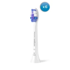 Насадки для зубної щітки Philips Sonicare Sensitive HX6056/87 6 шт White (8720689037563)