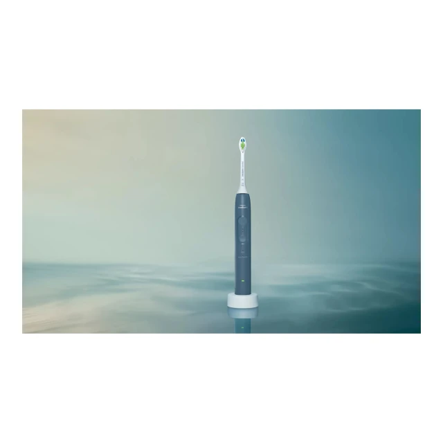 Електрична зубна щітка Philips Sonicare 4100 HX4041/48 4 режими Marine Blue (8720689043557)