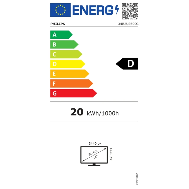 Монітор Philips 34B2U3600C/00 34