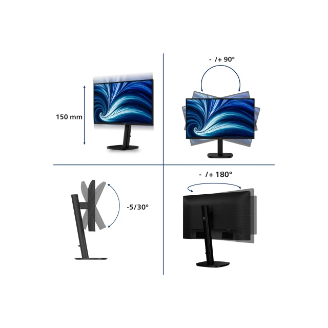 Монітор Philips 24B2N3200A/00 24