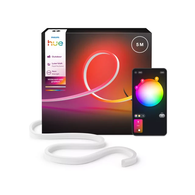 Светодиодная лента Philips Hue Neon наружная 5 м (8721103088734)