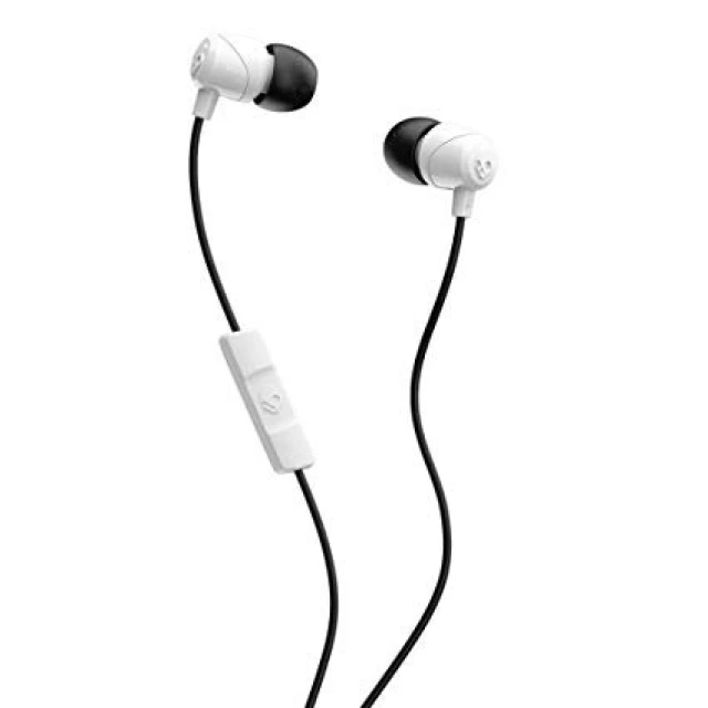Навушники Skullcandy Jib дротові з мікрофоном White/Black (878615091375)