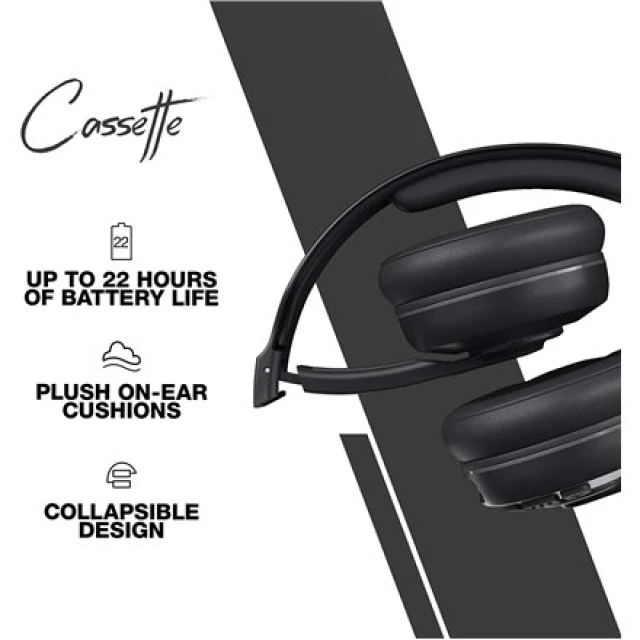 Навушники Skullcandy Cassette бездротові Black (878615099401)