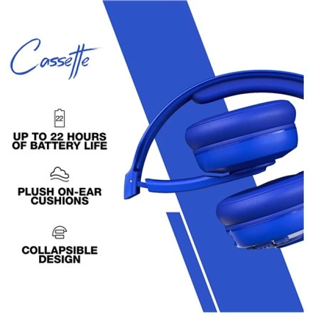 Навушники Skullcandy Cassette бездротові Blue (878615099951)