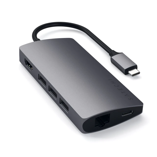 Адаптер HUB 7в1 Type C Satechi ST-TCMA2M Grey (879961007140)