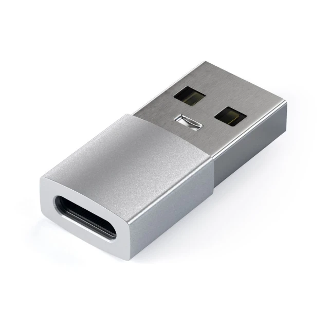 Адаптер USB A/USB C Satechi ST-TAUCS Silver (879961008093)