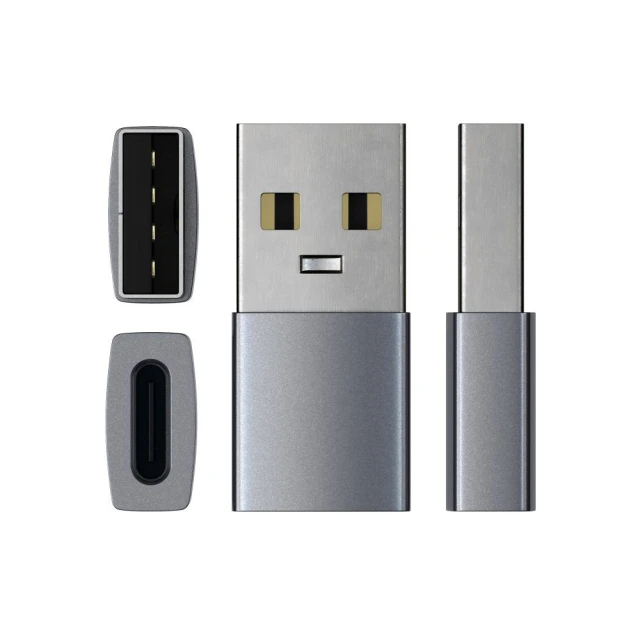 Адаптер USB A/USB C Satechi ST-TAUCM Grey (879961008109)