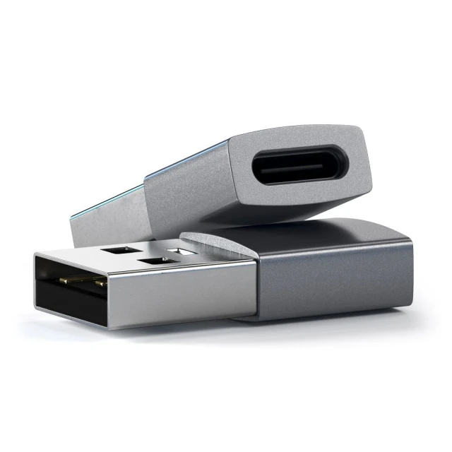 Адаптер USB A/USB C Satechi ST-TAUCM Grey (879961008109)