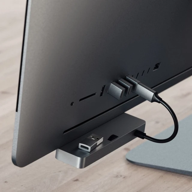 Адаптер USB A/USB C Satechi ST-TAUCM Grey (879961008109)