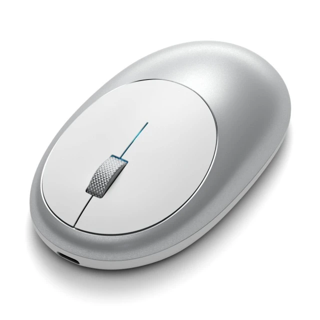 Мишка бездротова Satechi M1 1200 dpi Bluetooth Silver (879961008277)